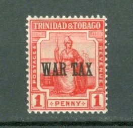 TRINIDAD & TOBAGO 1917 WAR TAX #MR1 MNH...$4.50