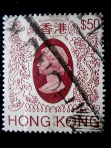 HONG KONG - SCOTT# 403 - USED - CAT VAL $29.00