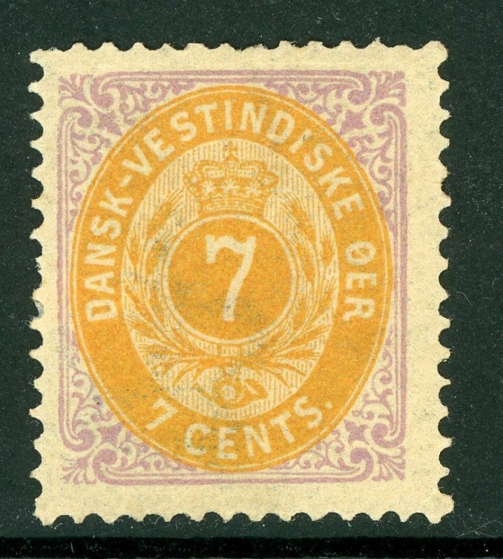 USA 1874 DWI 7¢ Lilac & Yellow Perf 14x13½ Scott #9 Mint L770