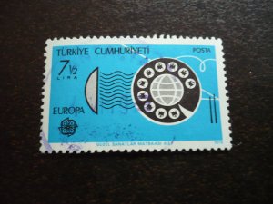 Stamps - Turkey - Scott# 2111 - Used Part Set of 1 Stamp