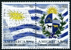 Uruguay 2010, UPAEP 2v [:], MNH