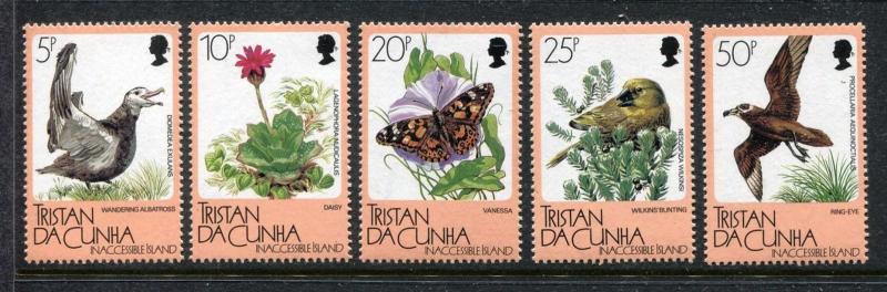 Tristan da Cunha 404-7 MNH Birds Buterflies 1986. x22968