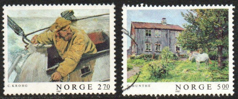 Norway Sc #915-916 Used