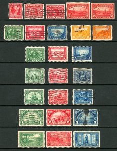 #367/#619 1909-1925 Small Group of Assorted Commemoratives, Sets, Mint & Used