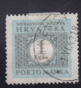 Croatia J12  Postage Due 1943