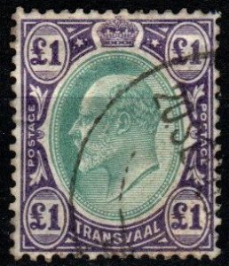 Transvaal #280 F-VF Used CV $52.50 (X7490)