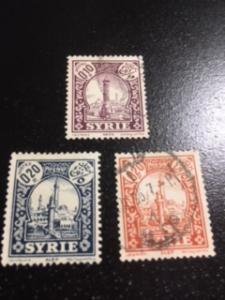 Syria sc 208,210,211 u+MH