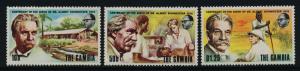 Gambia 312-4 MNH Albert Schweitzer, Hospital, Medicine