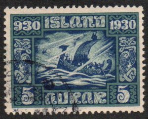 Iceland Sc #153 Used