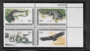 #1427-30 MNH Plate Block of 4