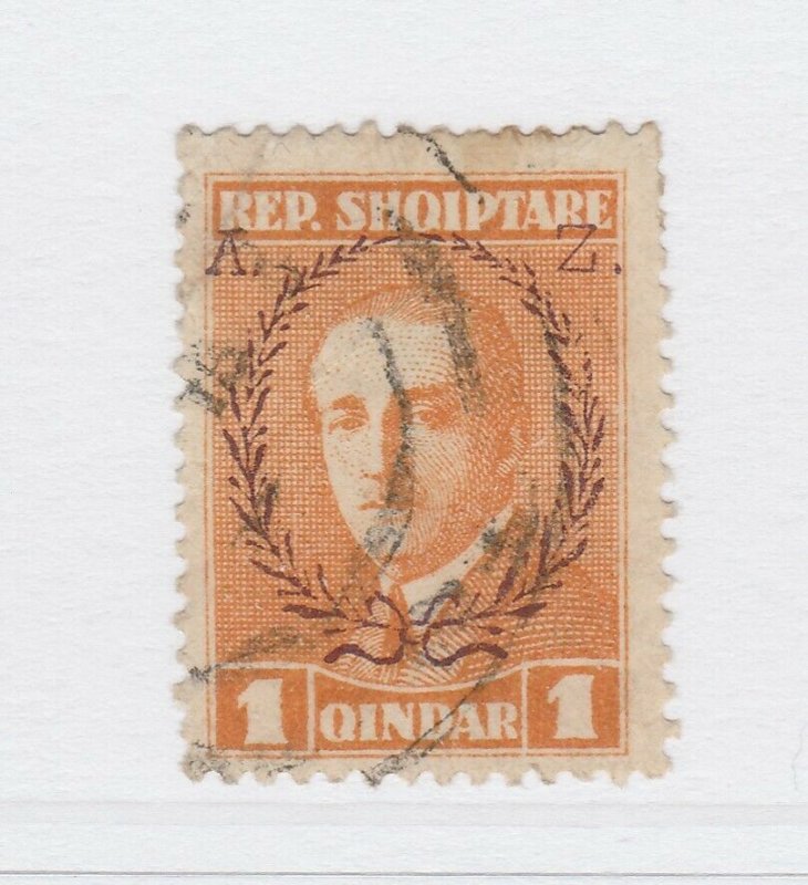 A3P18F43 Albania 1927 1q used