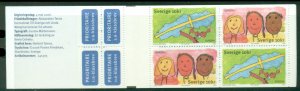 Sweden 2006 EUROPA Stamps - Integration through the Eyes of Young People book...