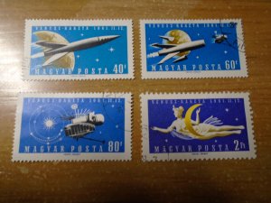 Hungary  #  1385-88  used