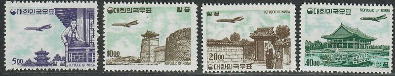 $Korea Sc#C27-C30 M/LH/VF, complete set, Cv. $397.50