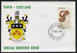 Staffa 1979 Snakes - Adder 45p perf on cover with first d...