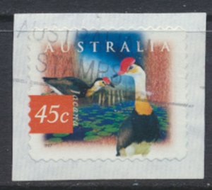 Australia SC# 1536  SG 1687  perf 11½  Used Jacana Birds  see scans