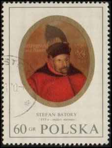 Poland 1750 - Used - 60g King Stefan Batory (1970)