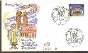 Germany 1964 States Capital National Theater Munich Building Architecture Emb...