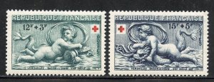 France #B273-4, Mint Never Hinge