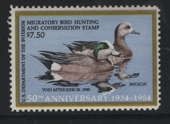 US, RW51, 1984, MNH, DUCK STAMP