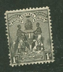 British Central Africa #32 Used Single