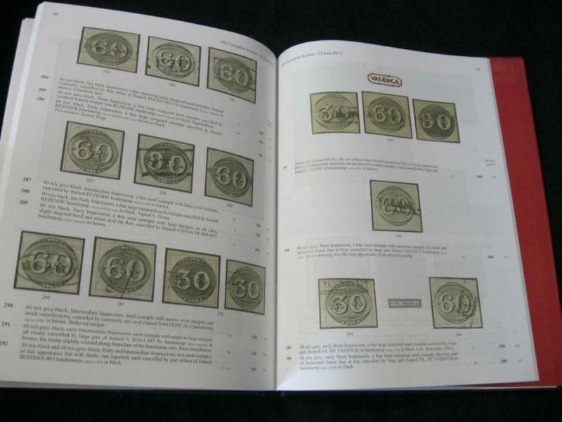 CORINPHILA AUCTION CATALOGUE 2013 BRAZIL BULL'S EYES