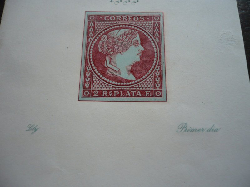 Stamps - Cuba - Scott# - Program Cover for Exhibition