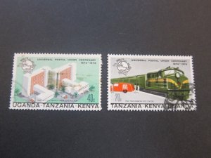 Kenya Uganda Tanganyika 1974 Sc 292-3 FU