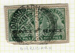 INDIA; Early GV issue with fine POSTMARK, Dibrugarh Piece