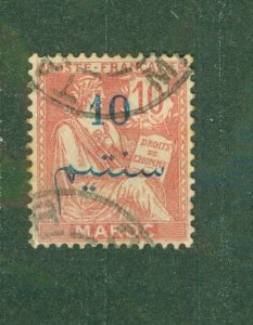 FRENCH MOROCCO 30 USED RL 2679 BIN $0.80