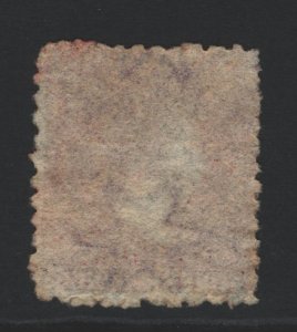 St Vincent Sc#18 Used Red Cancel