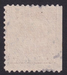 US Scott K16, 1919 Franklin $1, $2 black, FINE USED