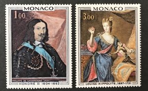 Monaco 1969 #735-6, MNH, CV $1.85