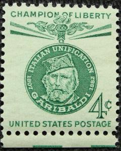 US #1168 MNH Single Garibaldi SCV $.25 L16