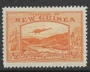New Guinea C46   1939  1/2 d unused