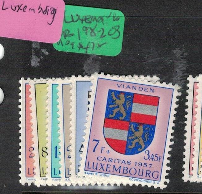 Luxembourg SC B198-203 MOG (1ecc)