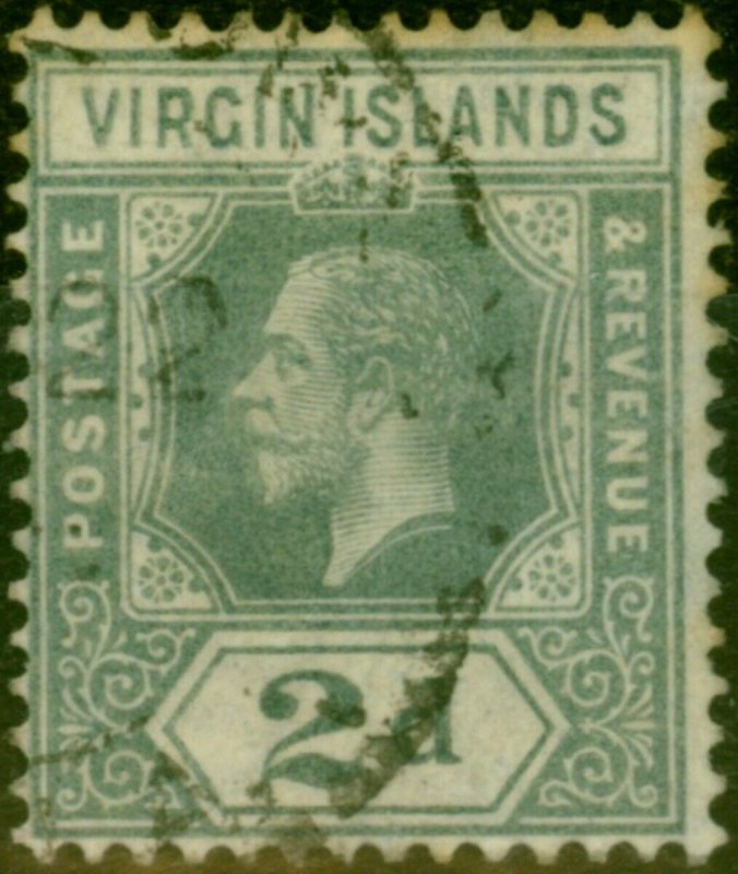 Virgin Islands 1913 2d Grey SG71 Fine Used 