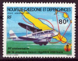 New Caledonia C204 MNH Aviation Planes Aircrafts Transportation ZAYIX 0524S0395