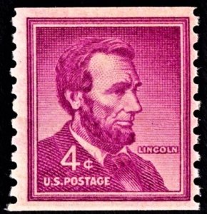 US 1058 MNH VF 4 Cent Abraham Lincoln