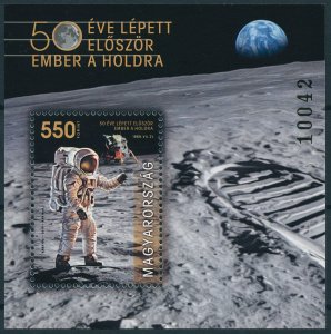 Hungary 2019 MNH Space Stamps Apollo 11 Moon Landing Neil Armstrong