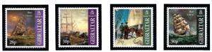 Gibraltar 722-25 MNH 1997 Europa (Ships)