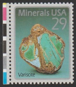 SC# 2702 - (29c) - Minerals, Variscite, MNH single