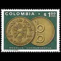 COLOMBIA 1971 - Scott# C545 Bank Set of 1 LH