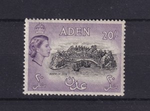 Aden QEII 1957 Mint 20/- SG72 MLH BP16267