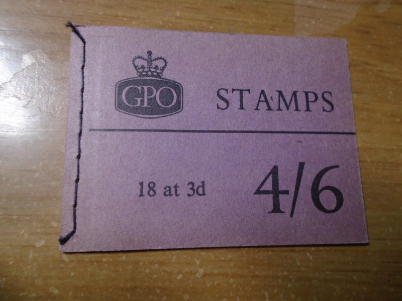Great Britain   #  322a x 3  MNH  Complet booklet