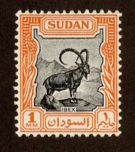 Sudan Scott 98 Unused hinged.