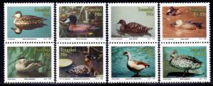 Transkei - 1992 Water Fowl Set MNH** SG 285-292