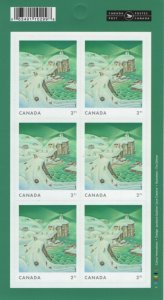 Canada 2023 MNH $2.71 Sledders, Lighthouse Christmas Booklet
