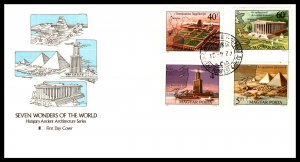 Hungary 2631-2637 Fleetwood Set of Two U/A FDC