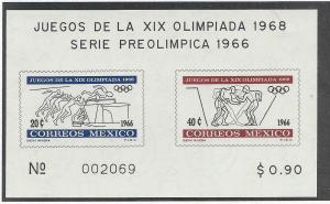 MEXICO SC# 975a VF LH 1966